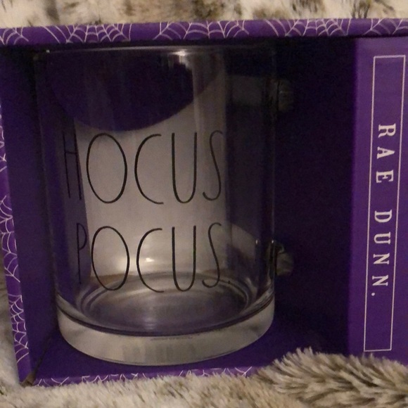 RAE DUNN HOCUS POCUS Glass Mug - Picture 1 of 3